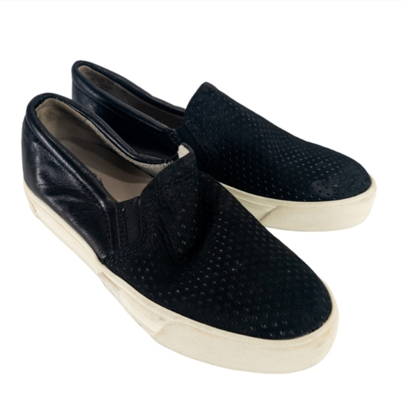 Naturalizer Aileen Slip-on Sneakers Black Leather -5.5 - Picture 4 of 6